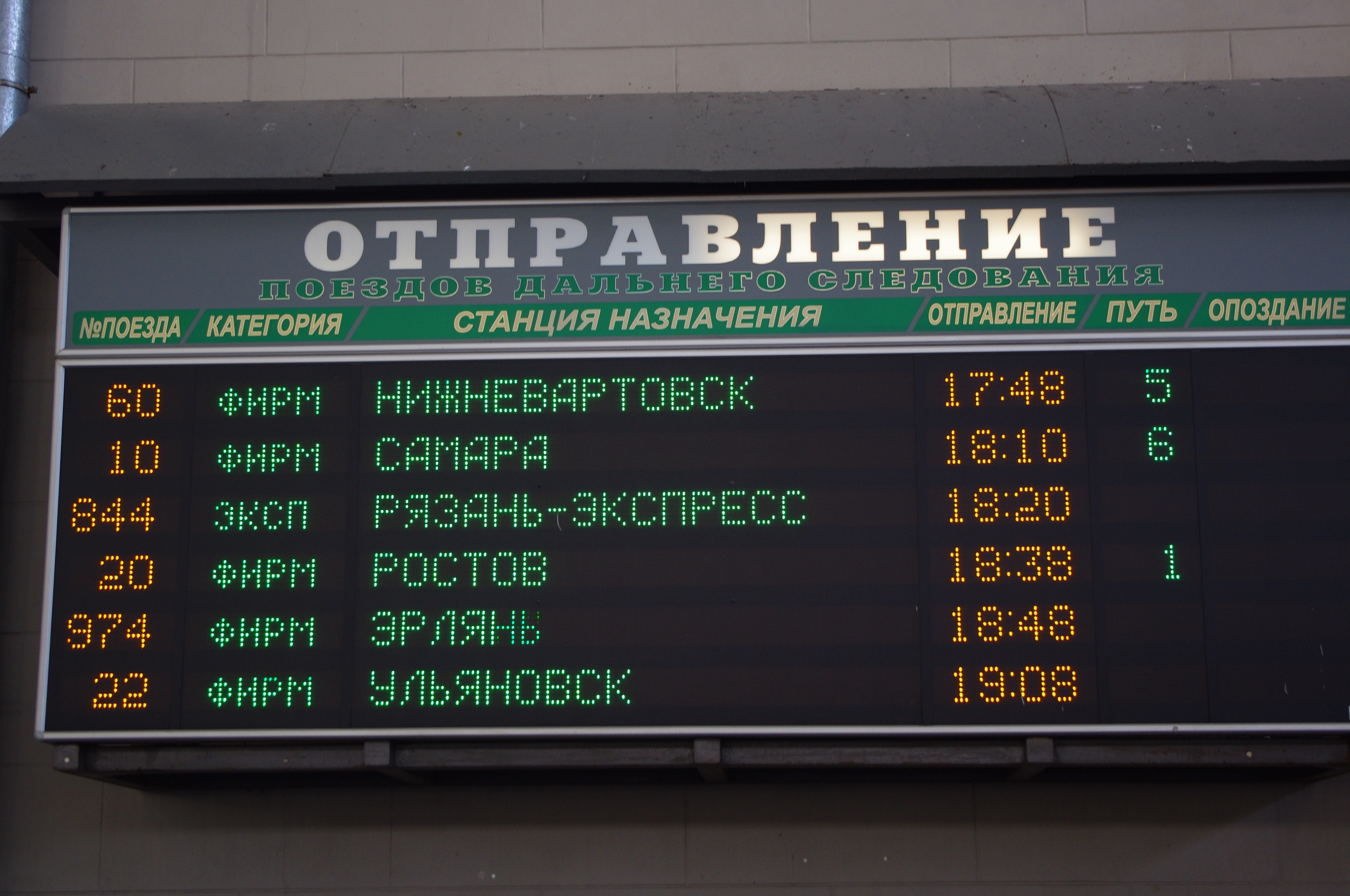 Signs of Things to Come … in Russian.