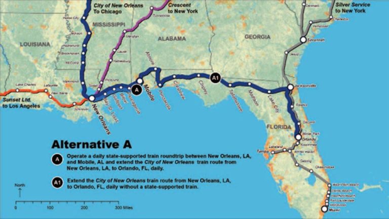 A Daily Train for the Gulf Coast?