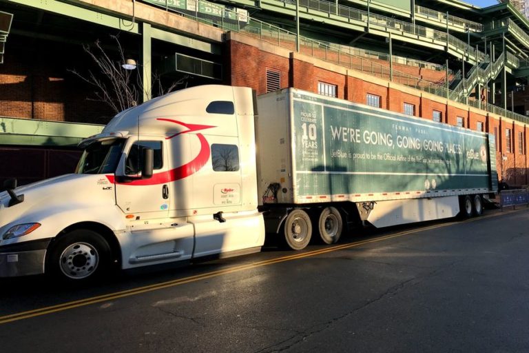 Spring Comes to Boston by Truck.